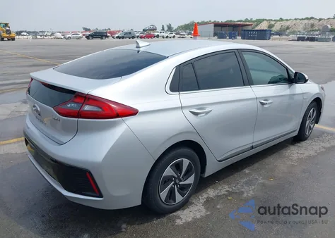 2017 Hyundai Ioniq Hybrid Sel из США, поврежденный, VIN KMHC75LCXHU047211